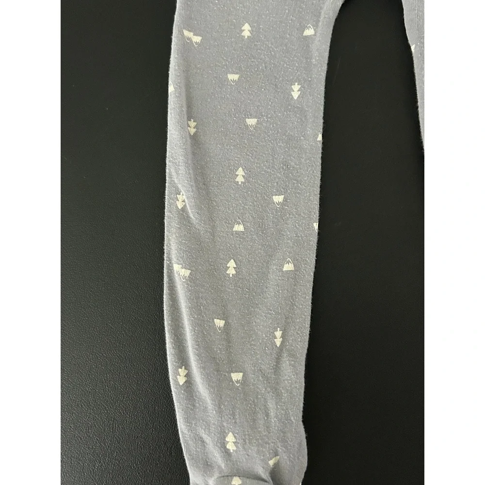 Gerber Baby Boy Gray Mountain Tree Print Footed Pajama Sleeper 24 Months 1490